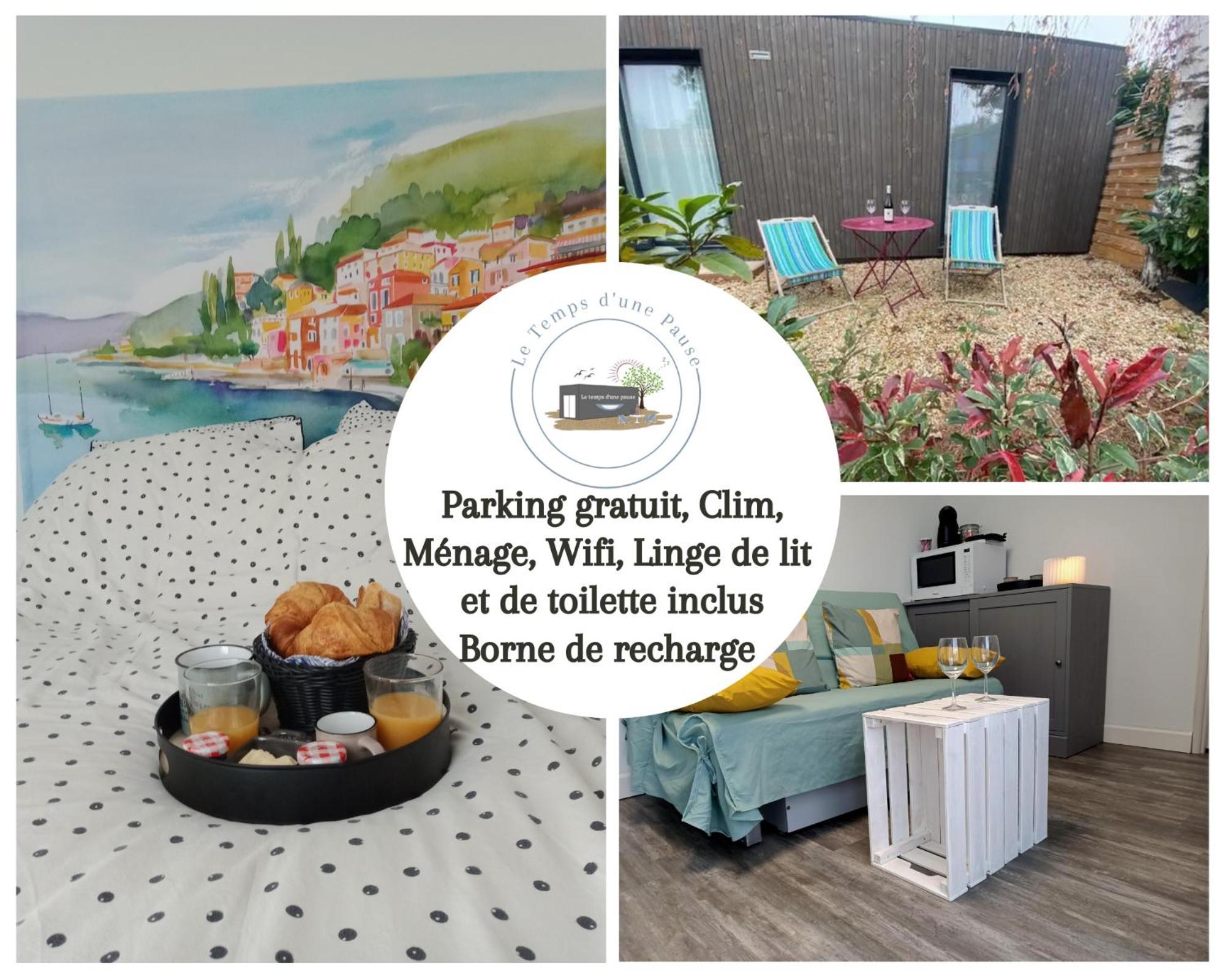 Studio De Jardin "Le Temps D Une Pause" Jusqu'A 4 Personnes En Face Du Beaujolais - Climatisation Et Borne Recharge Vehicule Electrique Montmerle-sur-Saone Exterior foto